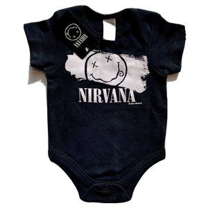NWT Rare Nirvana 2013 Licensed Baby Grow Bodysuit